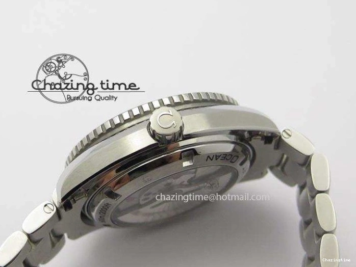 0820 FlexibleFit Planet Ocean SS Bp Maker 45mm Orange Bezel On SS Bracelet A 8216